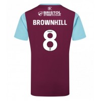 Moški Nogometni dresi Burnley Josh Brownhill #8 Domači 2024-25 Kratek Rokav